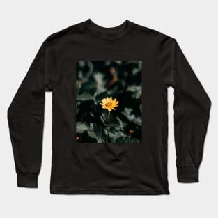 A Small Sunflower Long Sleeve T-Shirt